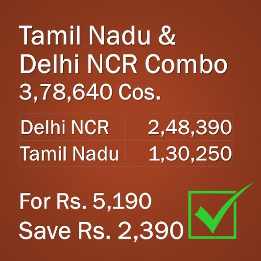 Tamil Nadu & Delhi NCR Combo