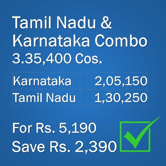 Tamil Nadu & Karnataka Combo