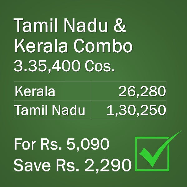 Tamil Nadu & Kerala Combo