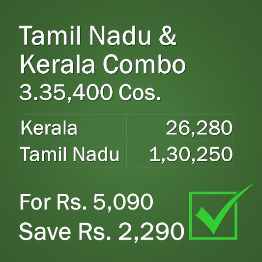 Tamil Nadu & Kerala Combo