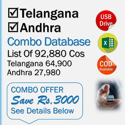 TELANGANA & ANDHRA COMBO BUSINESS DIRECTORY