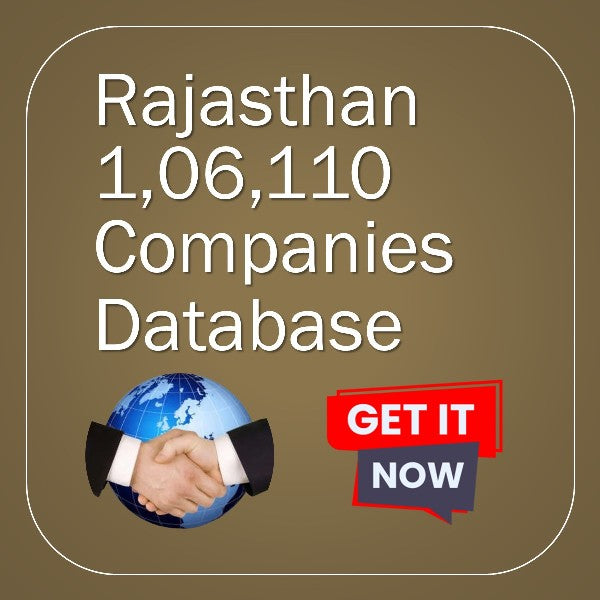 RAJASTHAN COMPANIES DATABASE