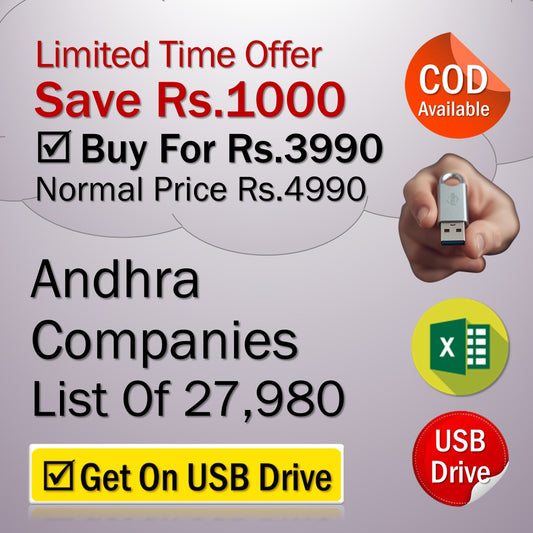 ANDHRA PRADESH COMPANIES DATABASE